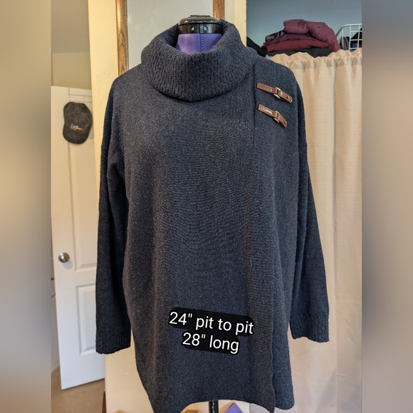 Ellen Tracy Sweaters - 100 Percent Merino Wool Women's Sweater